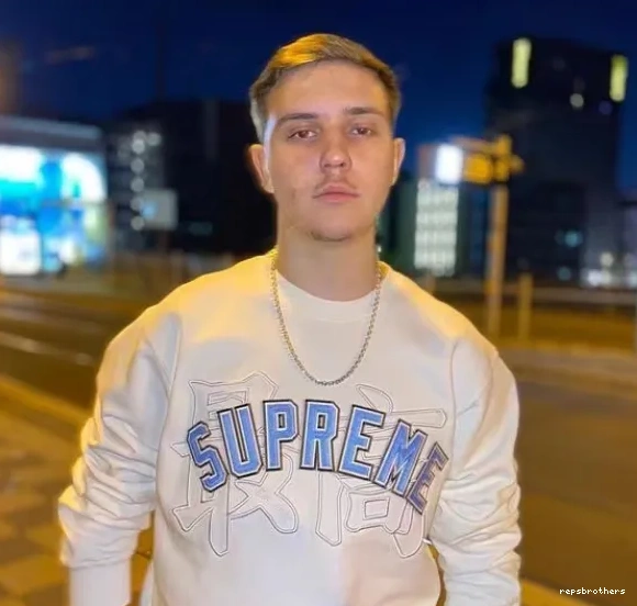Crewneck L Kanji XL Hoodie Black 20SS White Logo Round S Embroidered Neck Royal Blue Highest M Grey 1005